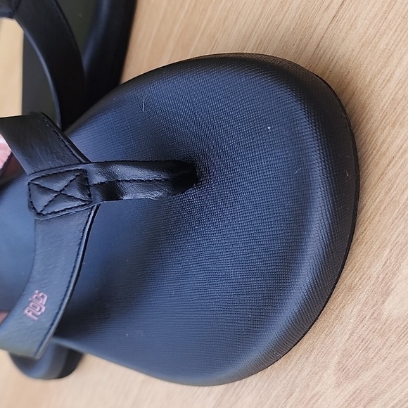 FloJos Josie Black/Pink Flip Flips Womens Size 11 - Picture 9 of 12